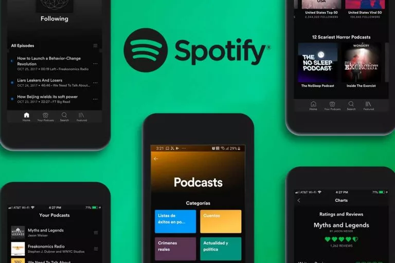 پخش پادکست های ویدوئی در Spotify