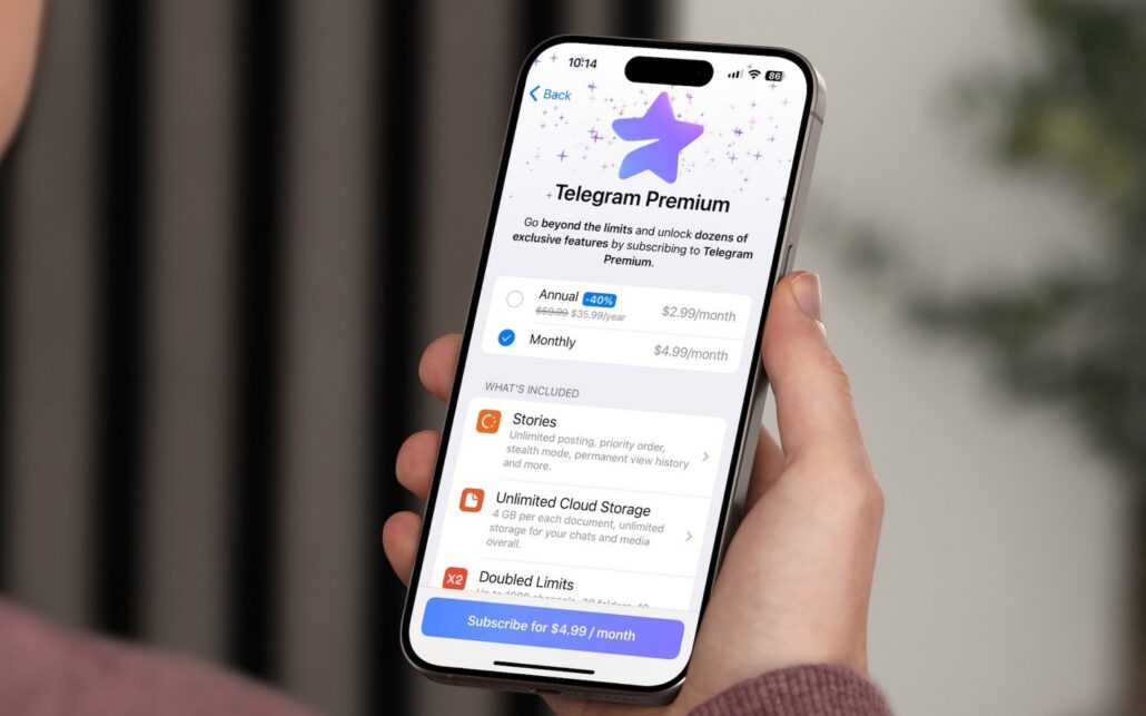 تلگرام پریمیوم چیست؟